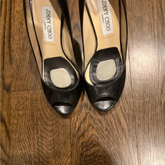 Jimmy Choo Black Leather Shoes - Picture 8 of 14